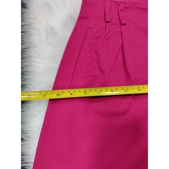 Vintage 90's CHAUS Sport High Waisted Pleat Front Casual Shorts 10 - Picture 7 of 12